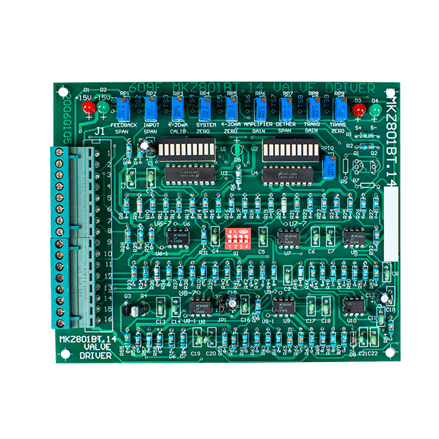 MKZ801B14 electrohydraulic servo valve amplifier